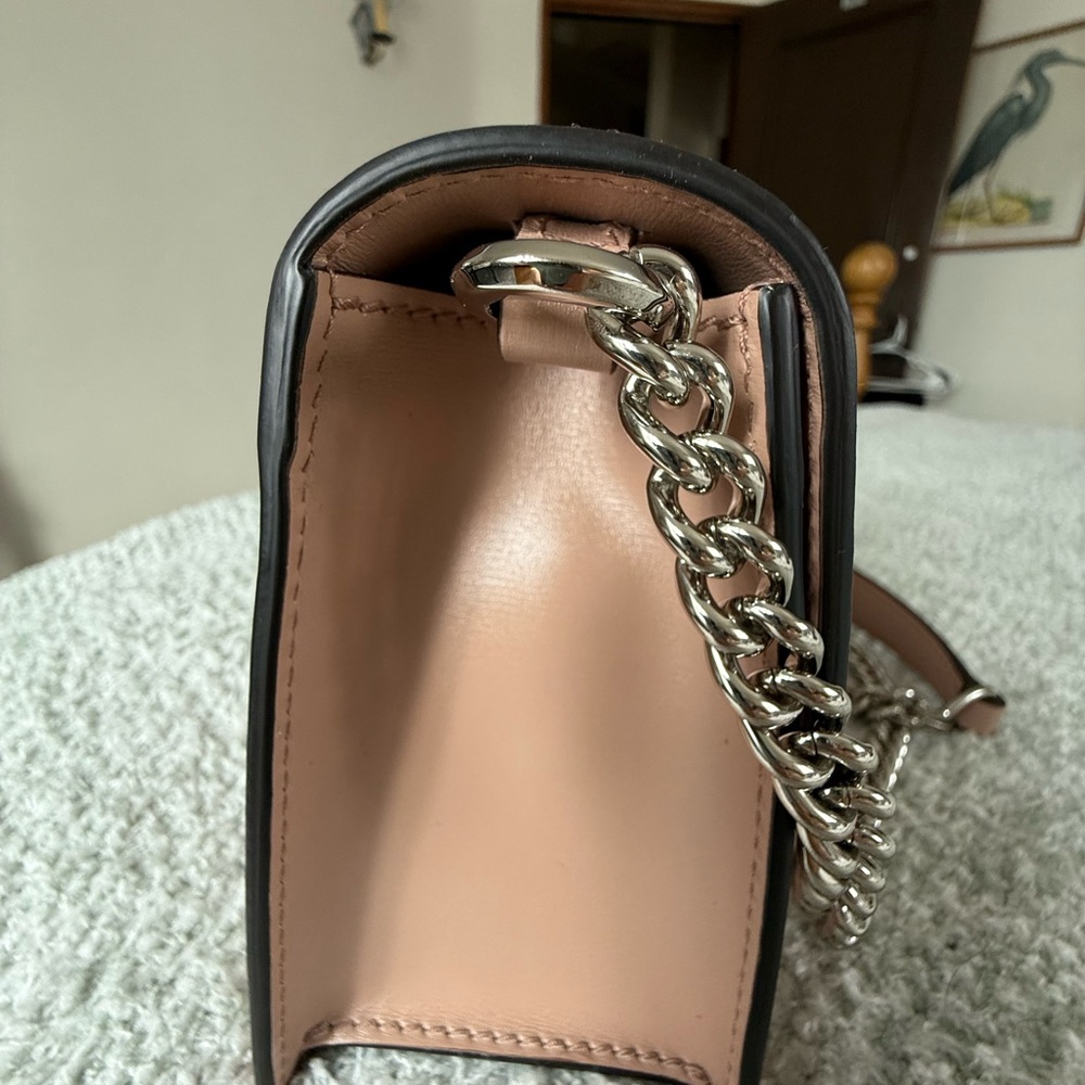 Jimmy Choo Pink Crossbody Bag with Sparkling Hardware - Picture 9 of 12